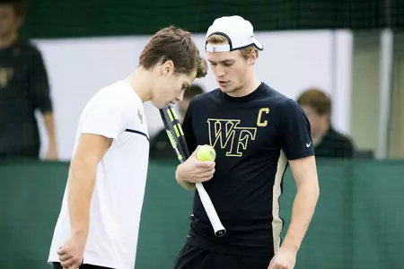 Dennis Uspensky (left) and Romain Bogaerts