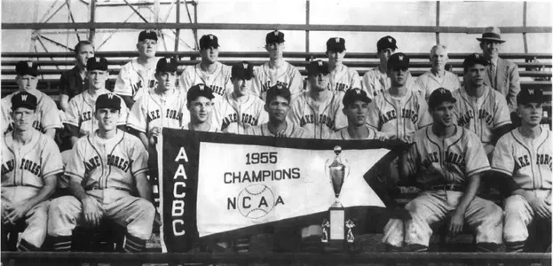 1955 baseball championship team photo