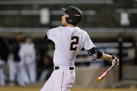 Johnny Aiello had two RBIs and has now reached base in 20 straight games.