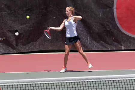 Kimmy Guerin was a Second Team All-ACC selection this season and has defeated eight ranked singles opponents on the year.