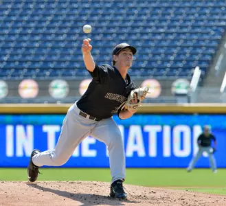 Parker Dunshee struck out 10, his most-ever in an ACC game.
