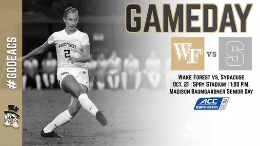 Gameday vs. Syracuse 10-21-18