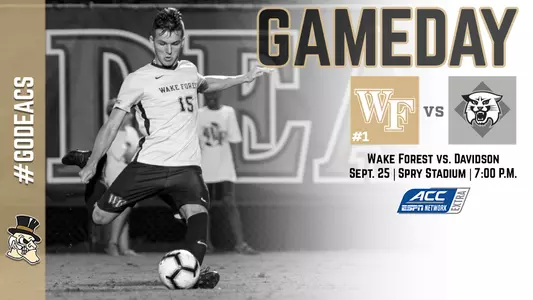Gameday vs Davidson 9-25-18