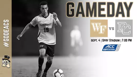 Gameday vs Presbyterian 9-4-18