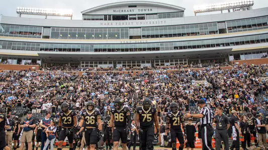 University of North Carolina vs. Wake Forest University, September 13, 2019