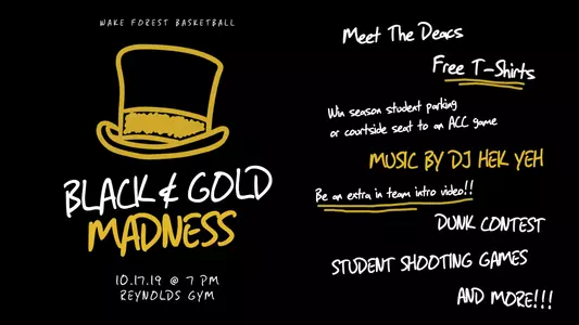 Black and Gold Madness