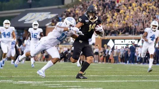 University of North Carolina vs. Wake Forest University,  September 13, 2019