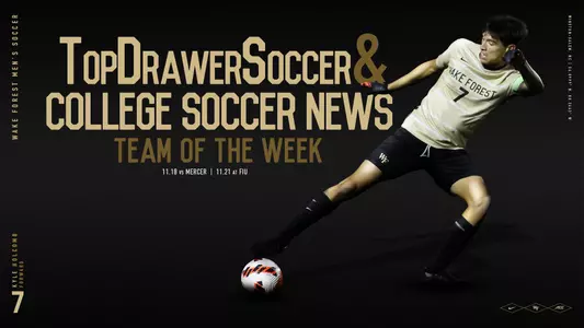 Kyle Holcomb Team of the Week