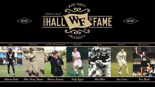 2021-22 Wake Forest Sports Hall of Fame