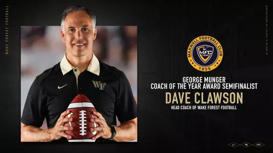 George Munger Coach of the Year - Clawson