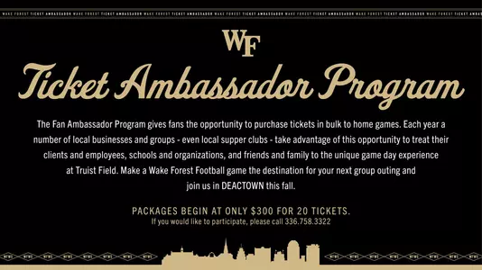 Ticket Ambassador Program