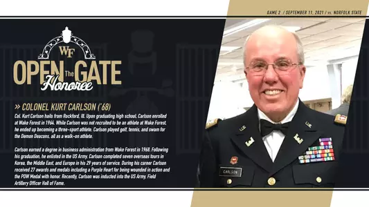 Open the Gate - Col. Kurt Carlson