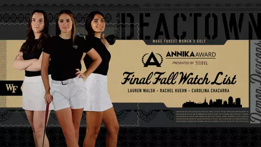 final fall annika award