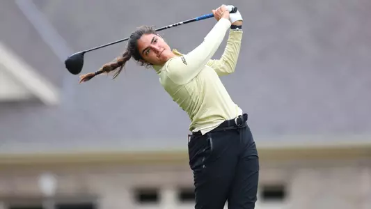 Wilmington, NC Ð Oct 29: NCAA Women's Golf - Landfall Tradition Day 2 at Country Club of Landfall Pete Dye Course in Wilmington, NC on October 29, 2022. (Credit: Andy Mead/YCJ)