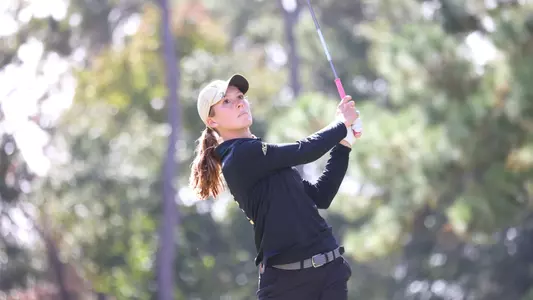 Wilmington, NC Ð Oct 30: NCAA Women's Golf - Landfall Tradition Day 3 at Country Club of Landfall Pete Dye Course in Wilmington, NC on October 30, 2022. (Credit: Andy Mead/YCJ)