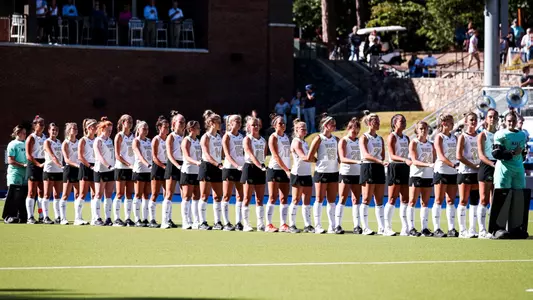 Chapel Hill, NC â?? Sep 23: NCAA Field Hockey - Wake Forest at North Carolina at Karen Shelton Stadium in Chapel Hill, NC on September 23, 2022. (Credit: Andy Mead/YCJ)