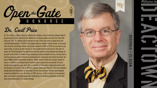 Dr. Price - Week 12 Open the Gate