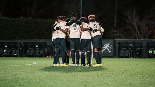 Wake Forest Team Huddle vs. Ohio State 2022