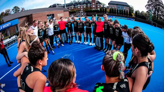 Wake Forest University at the 2022 ACC Field Hockey Championships in Durham, N.C. Wednesday November 2nd, 2022 (Photo by Jaylynn Nash/ACC)