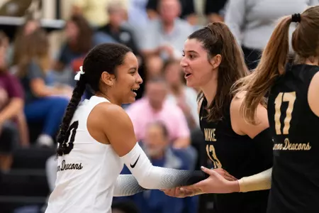 Emma Farrell and Paige Crawford