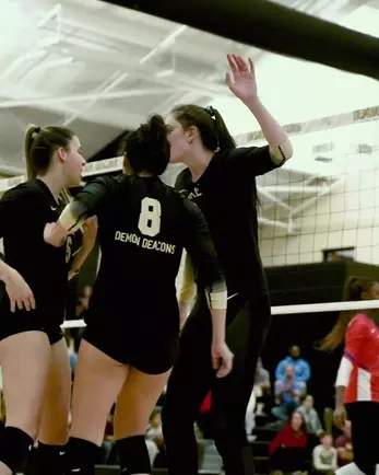 Volleyball: Deacs Defeat Clemson