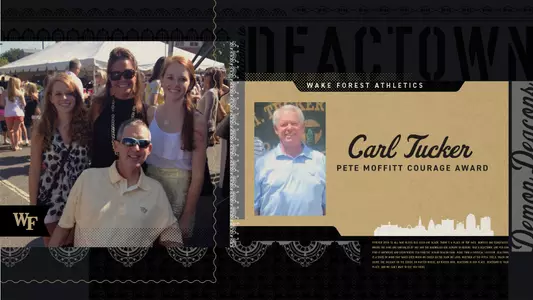 Carl Tucker - Pete Moffitt Courage Award Winner