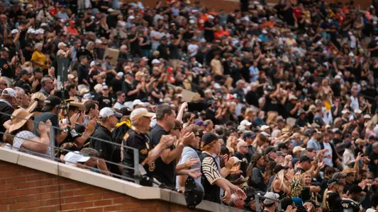 Wake Forest football crowd against Clemson