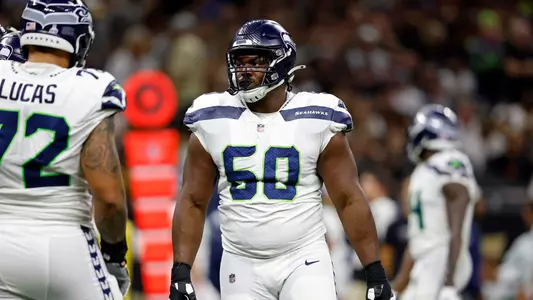 Phil Haynes of the Seattle Seahawks