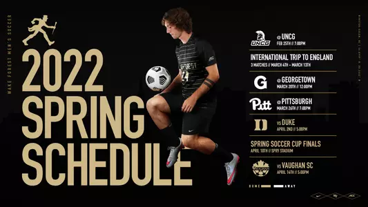 2022 Spring Schedule Release