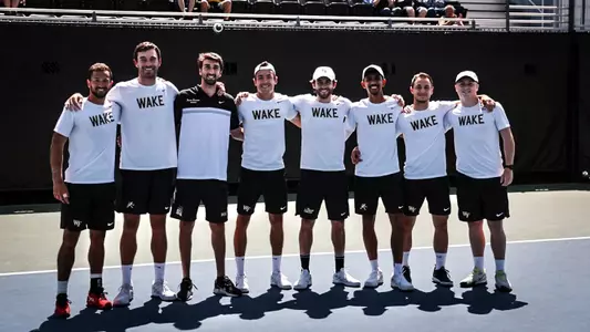 Men's Tennis Senior Day 2022