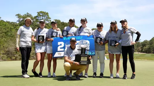 women's golf ACC Championship team photo