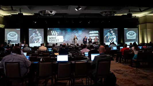 Wake Forest 2022 ACC Kickoff