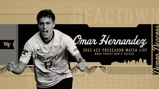Omar Hernandez ACC Preseason Watch List