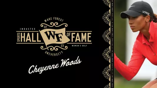 Cheyenne Woods HOF Announcement