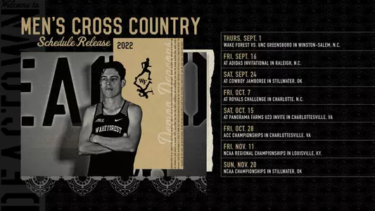 Men's Cross Country Schedule