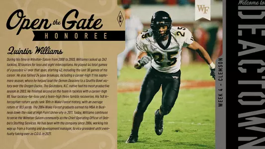 Quintin Williams Open the Gate