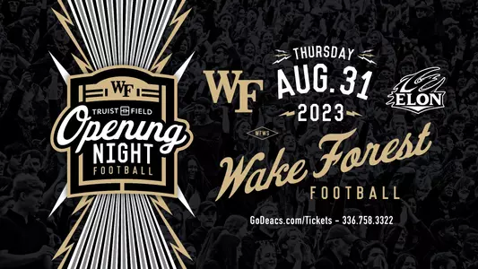 2023 Football Season Opener Announcement - Elon on Aug. 31
