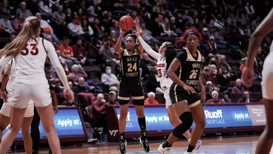 Jewel Spear at Virginia Tech on Sunday, Jan. 22, 2023