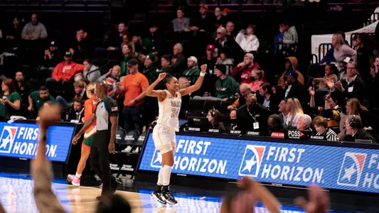Jewel Spear against Miami on Jan. 29, 2023