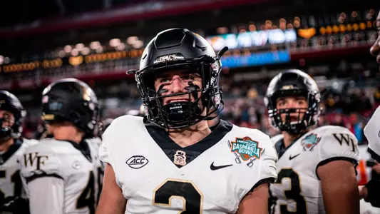 Taylor Morin postgame after the Gasparilla Bowl victory over Missouri