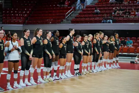 Wake Forest volleyball lineup