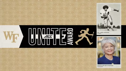 Updated ACC Unite Award Graphic - Dr. Larry Hopkins & Professor Beth Hopkins