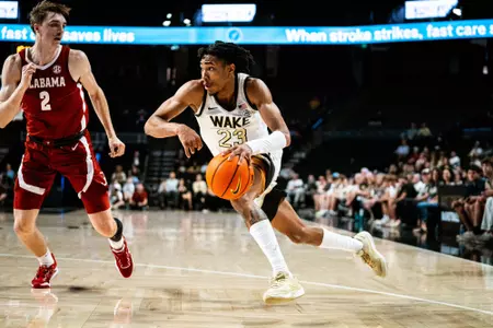 Wake Forest Defeats Alabama Sunday in Charity Exhibition Game Image