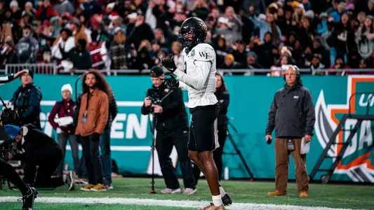 AT Perry in the 2022 Gasparilla Bowl victory over Missouri on Dec. 23, 2022