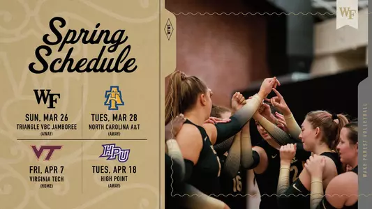 2023 Volleyball Spring Schedule