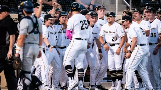 Wake Forest Baseball home run celebration