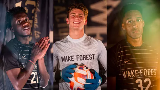 Wake Forest Men's Soccer 2022-23 Award Winners