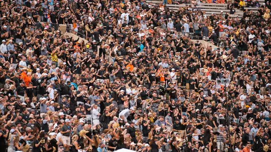 Wake Forest Football fans at Truist Field