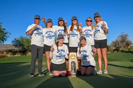 Wake Forest takes on USC in the finals of the 2023 NCAA Division I Women’s Golf Championship at 8499 East Overlook Drive, Pinnacle Peak Country Club Estates, Scottsdale, Maricopa County, Arizona, 85255, United States on Wednesday, May 24, 2023 in Scottsdale, Arizona.