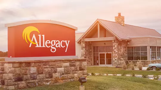 Photo of an Allegacy Federal Credit Union Building